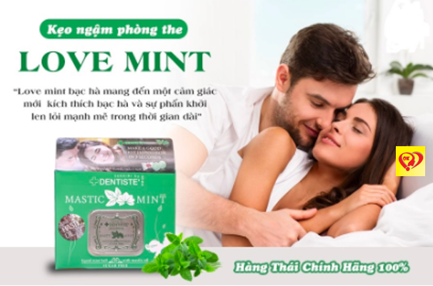 Kẹo ngậm | Tình yêu | Dentiste Love Mint